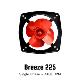 Breeze 225 Single Phase 1400 RPM