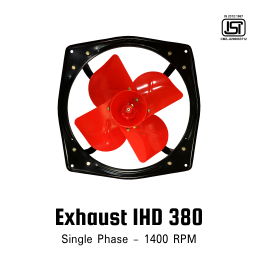 Exhaust IHD 380 (Single Phase 1400 RPM)