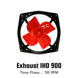 Exhaust IHD 900 (Three Phase 700 RPM)